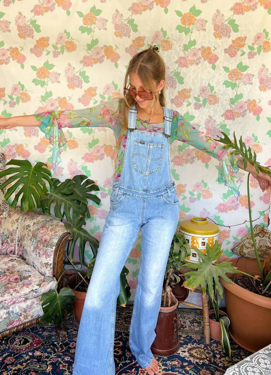 2000's Lee Denim Overall