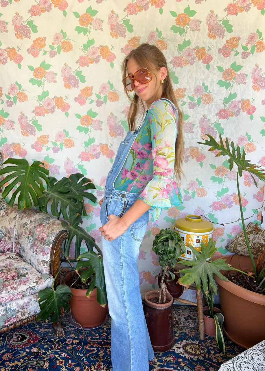 2000's Lee Denim Overall