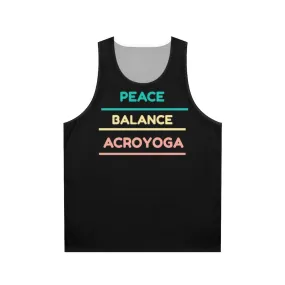 Acroyoga Yoga Unisex Tank Top for Fitness and Workout