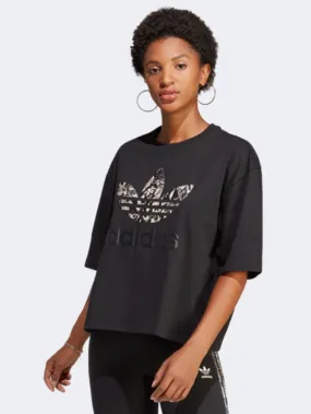 Adidas Graphic Women Original T-Shirt Black