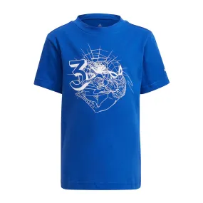 ADIDAS KIDS ADIDAS X MARVEL AVENGERS TEE ROUND NECK BLUE