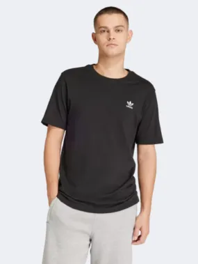 Adidas Trefoil Essential Men Original T-Shirt Black