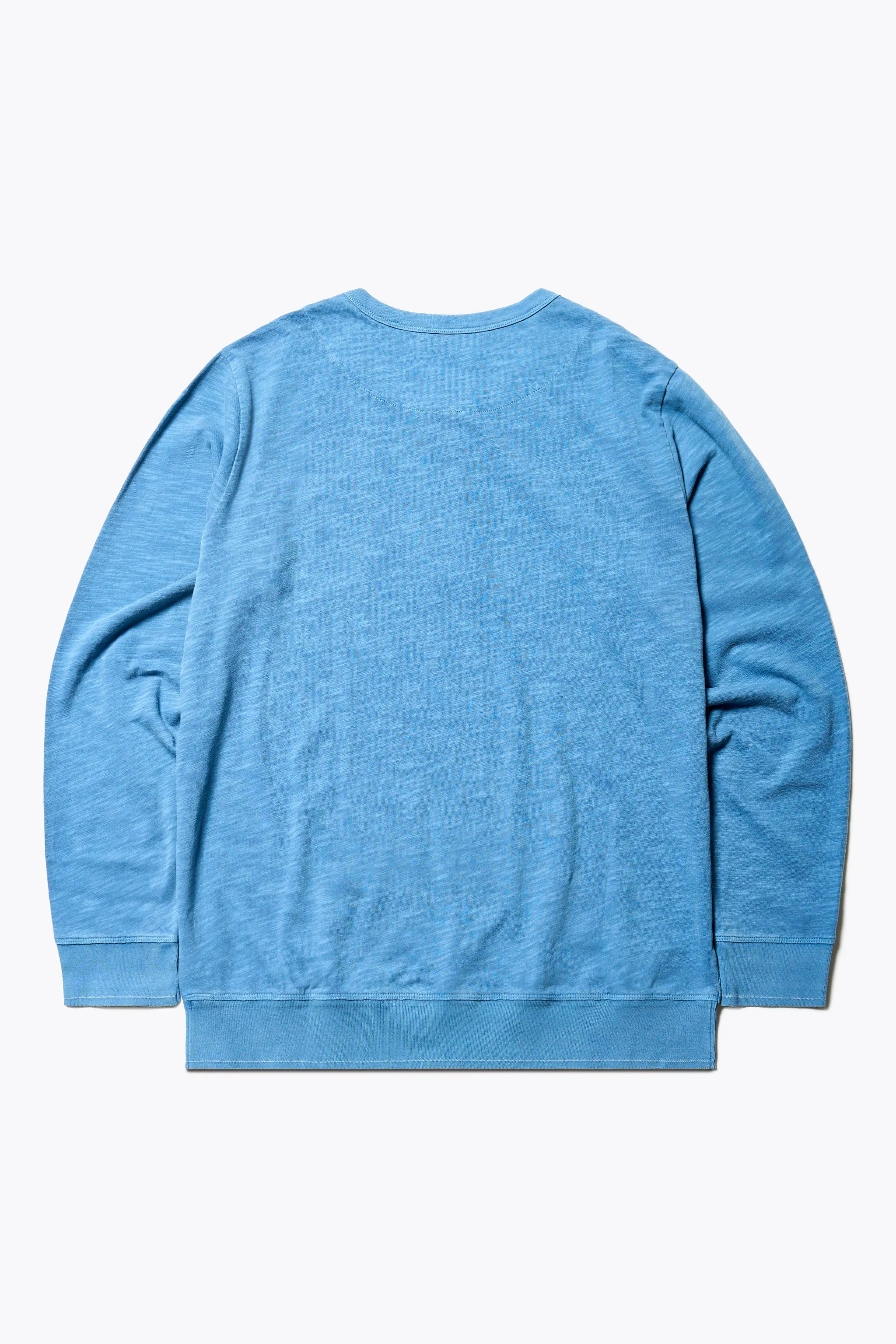 Asperse Henley Pullover Blue