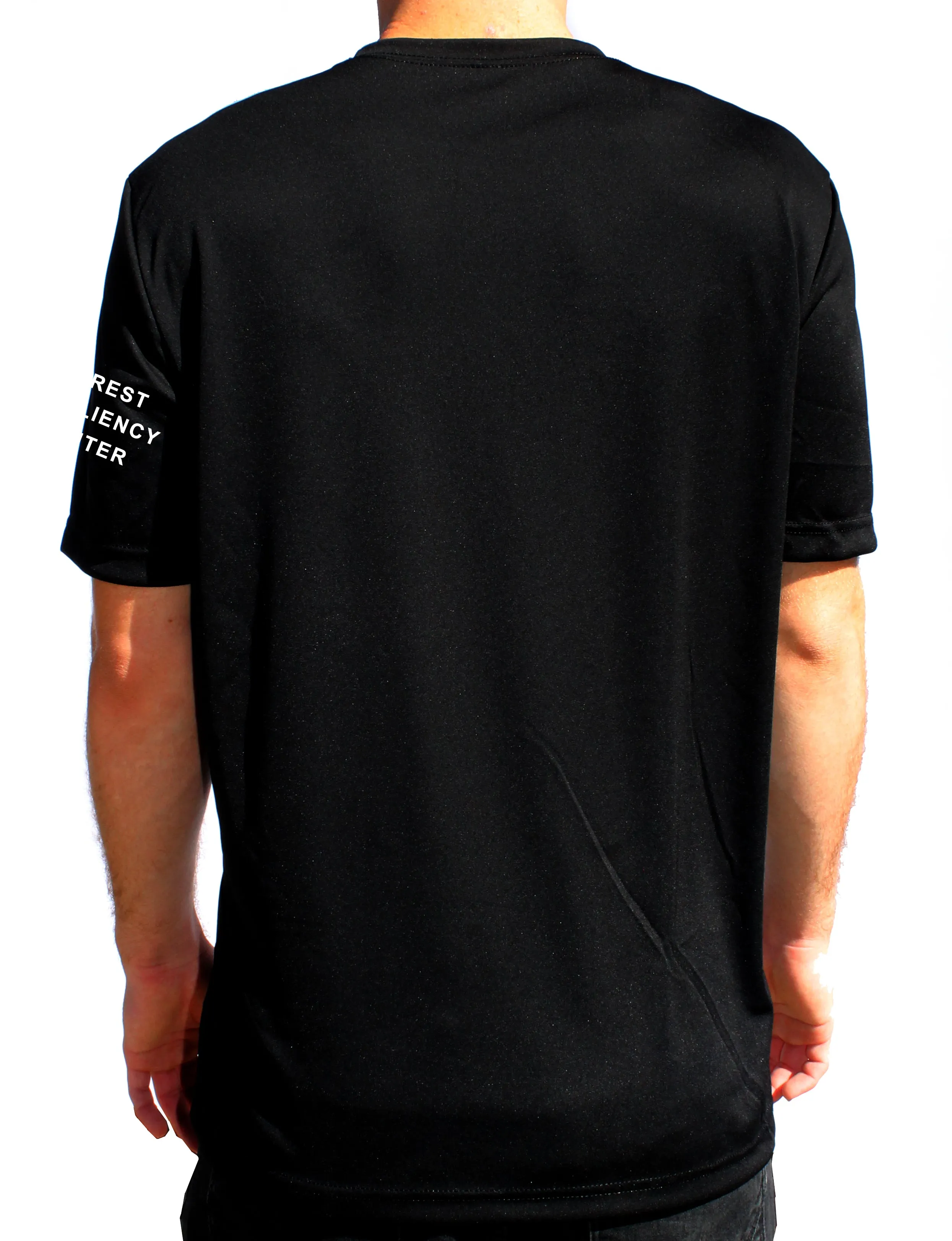 Athletic Performance T-Shirt. (Silky Feel) Plain Back