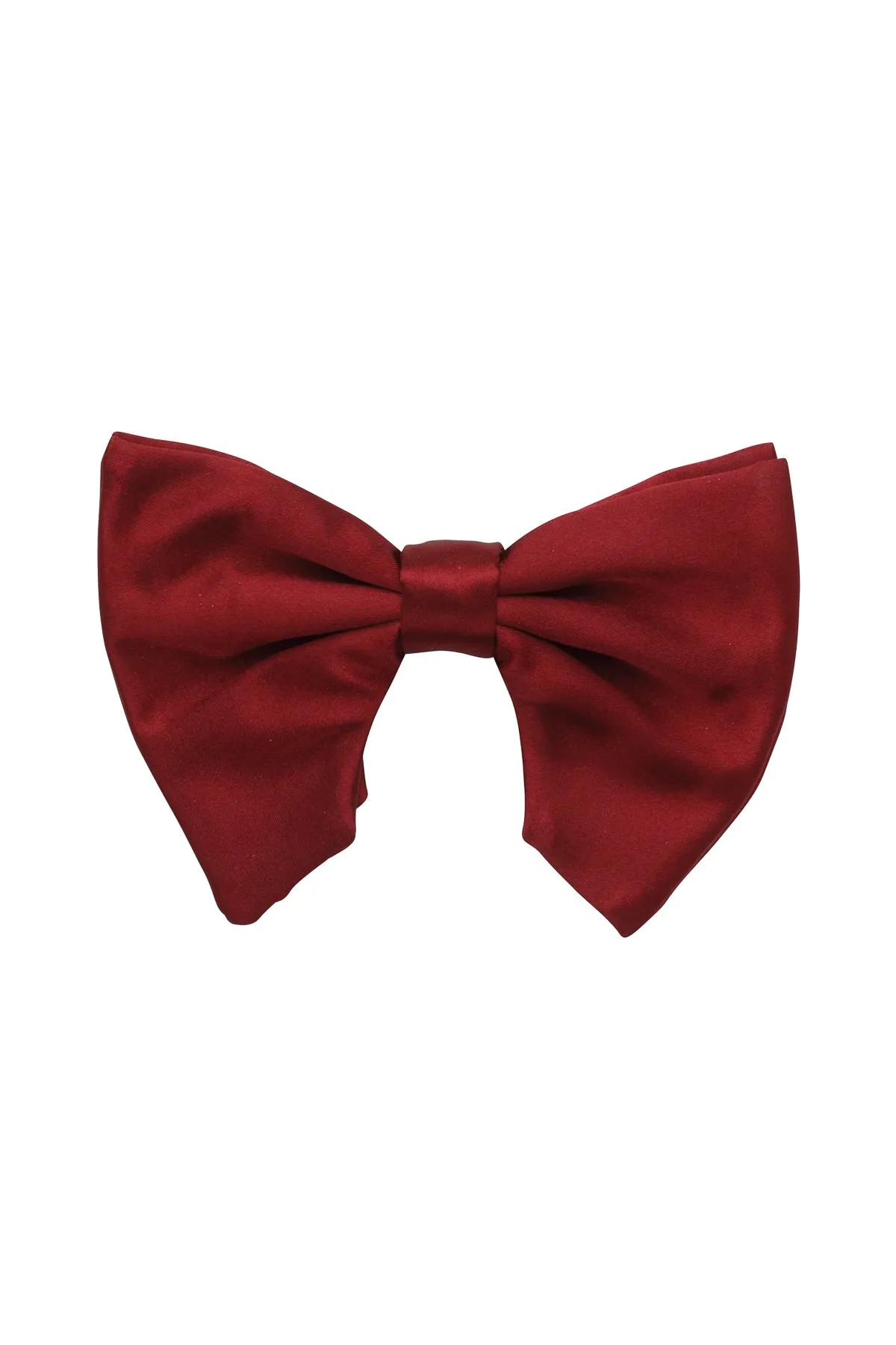 Avant Garde Bowtie - Burgundy Satin