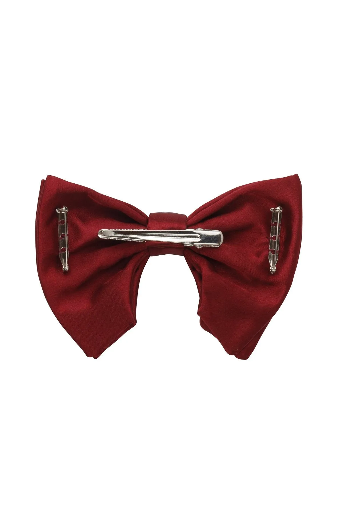 Avant Garde Bowtie - Burgundy Satin