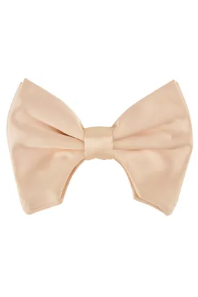 Avant Garde Bowtie - Champagne satin