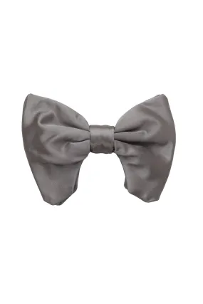 Avant Garde Bowtie - Charcoal Satin