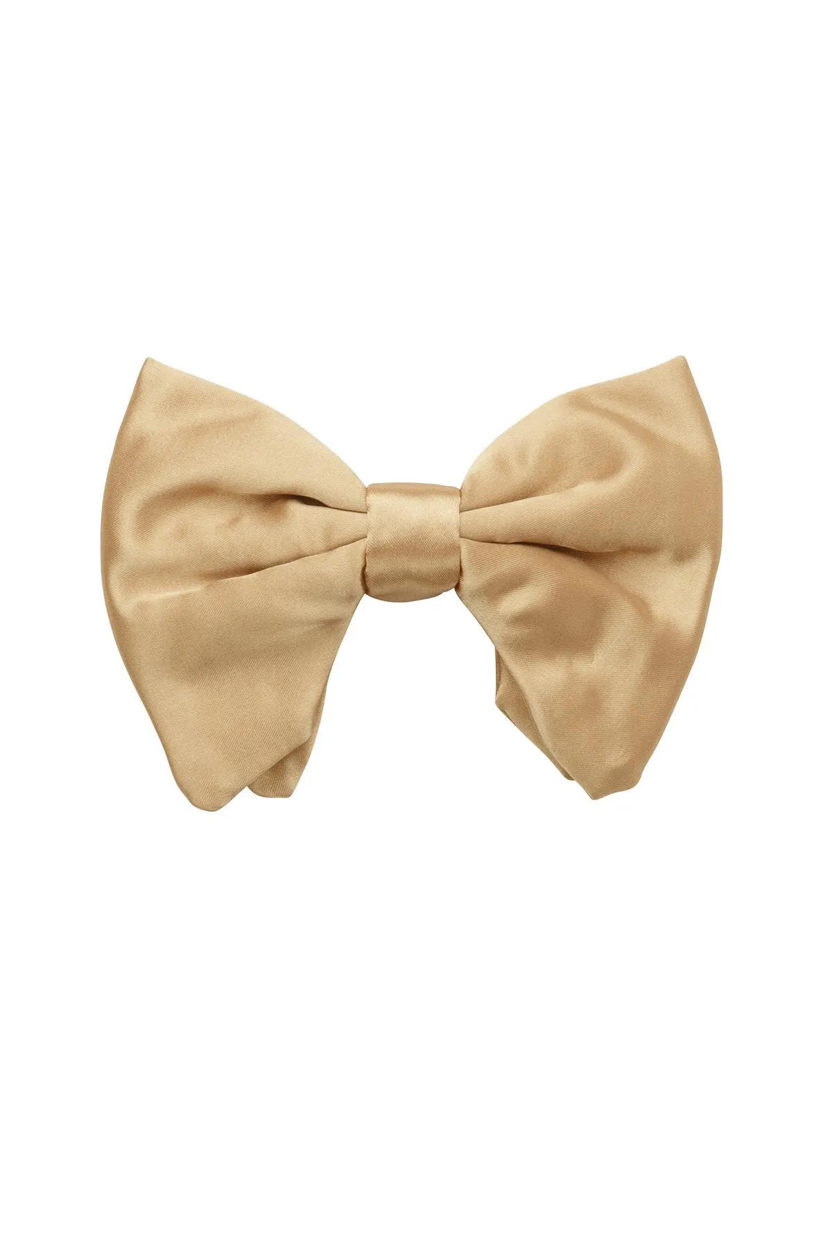 Avant Garde Bowtie - Gold Satin