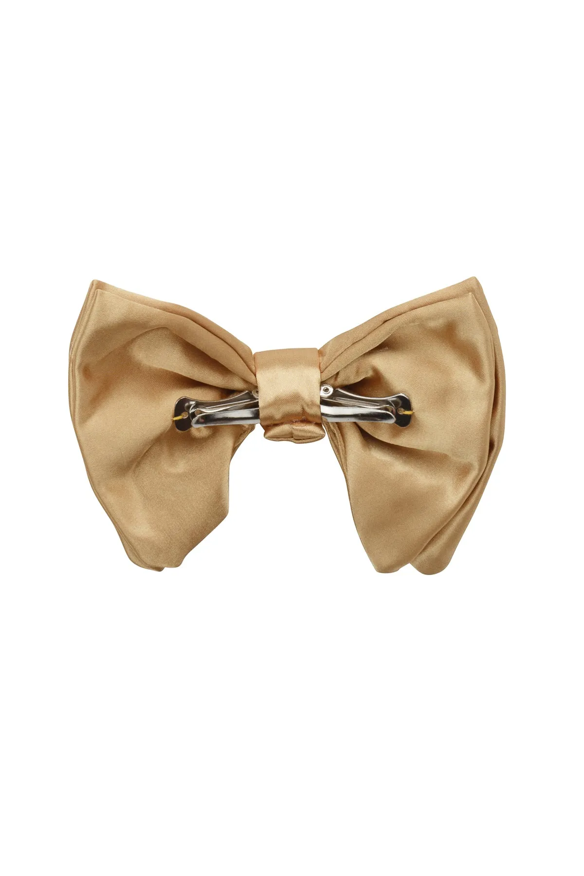 Avant Garde Bowtie - Gold Satin