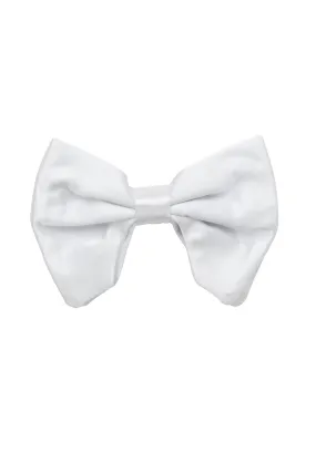 Avant Garde Bowtie - White Satin