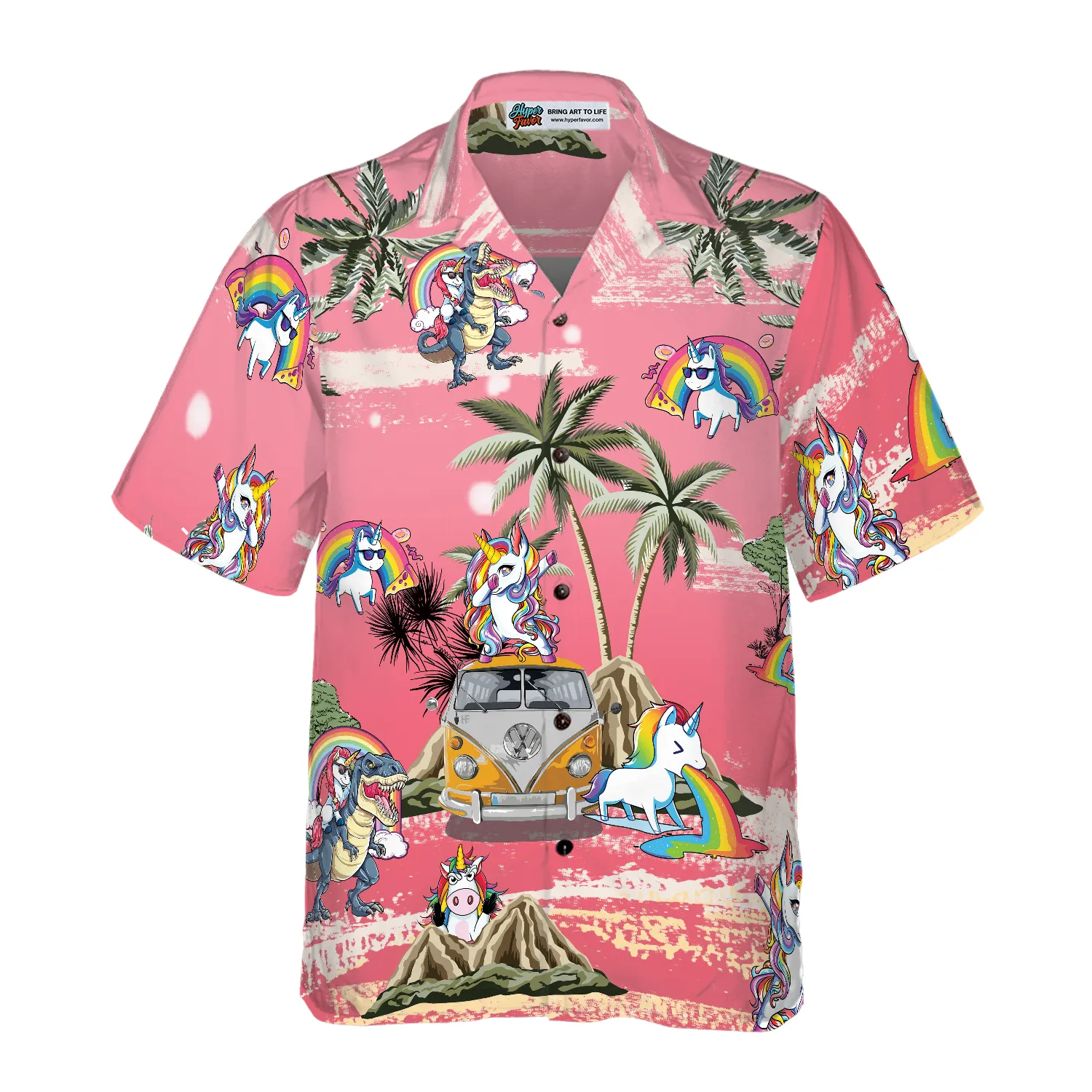 Baby Unicorn Summer Time V2 Unicorn Hawaiian Shirt, Stylish Unicorn Shirts for Men And Women