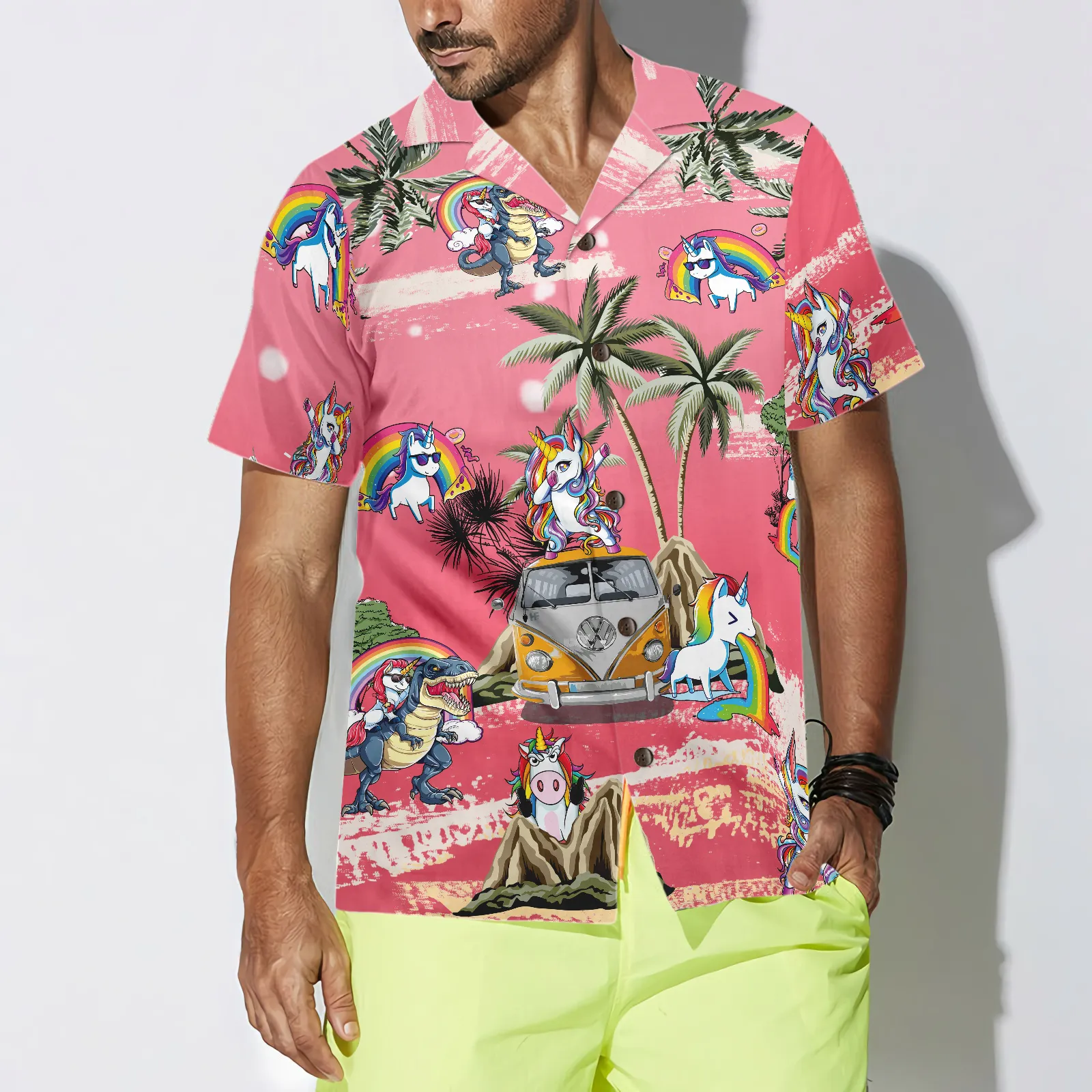 Baby Unicorn Summer Time V2 Unicorn Hawaiian Shirt, Stylish Unicorn Shirts for Men And Women