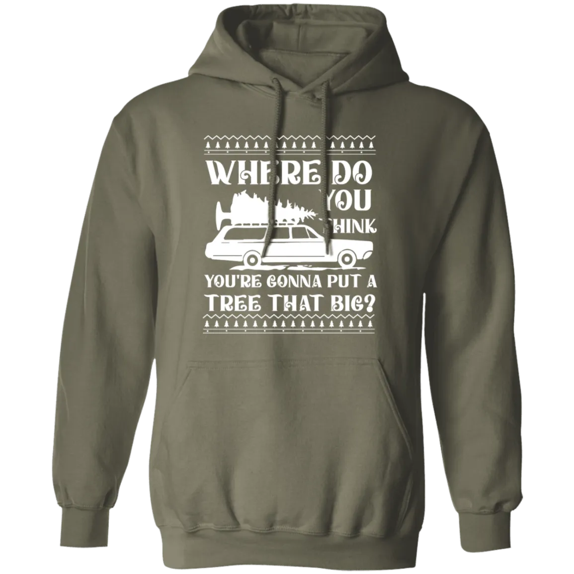 Bend Over and I'll Show You Christmas Couple Matching Hoodie