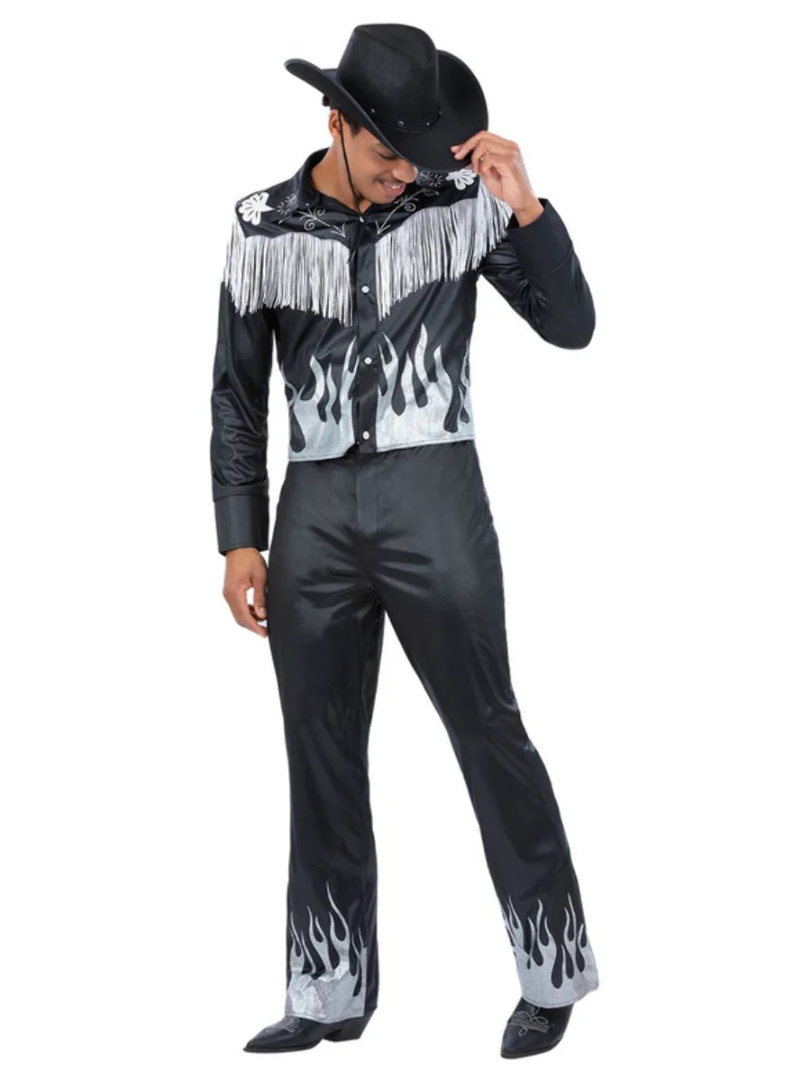 Black Glamorous Cowboy Costume