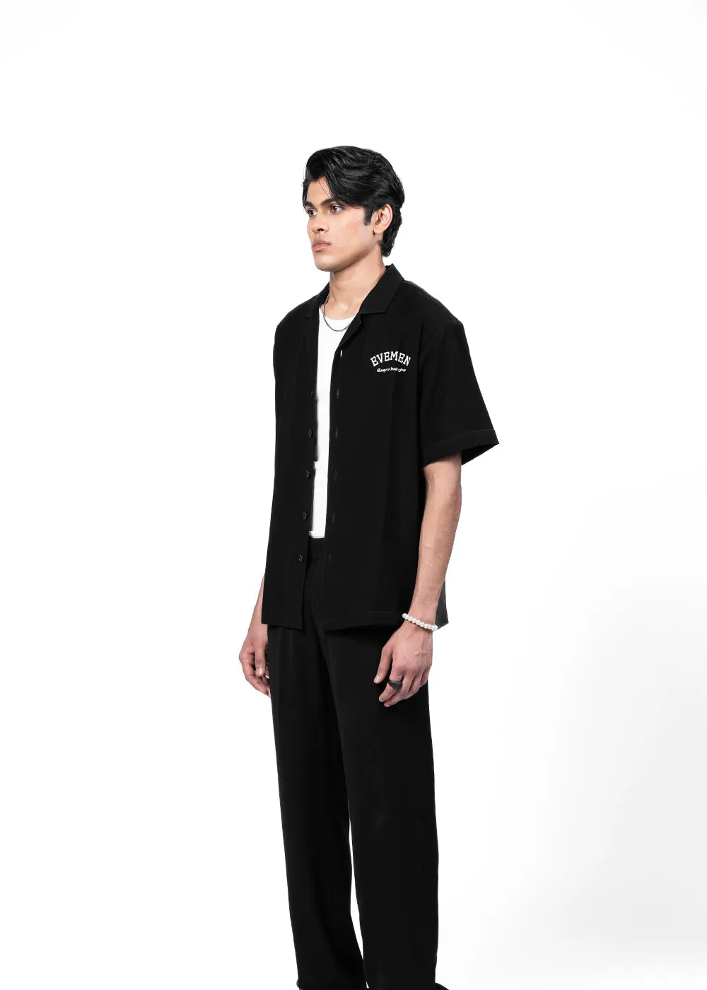 BOWLING SHIRT - BLACK