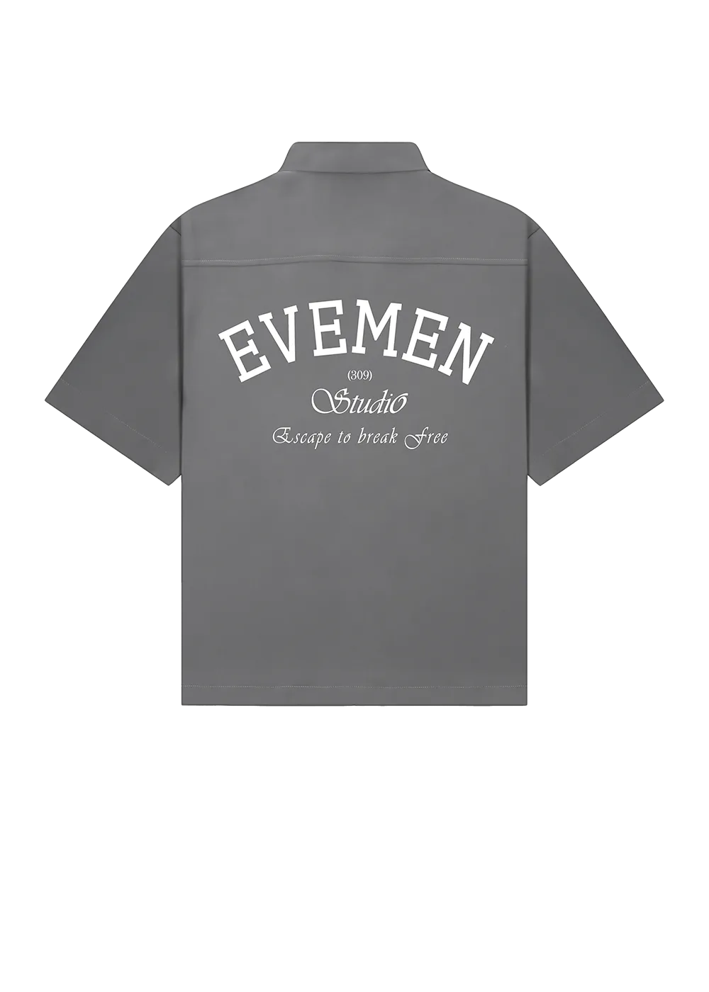 BOWLING SHIRT - SMOKE GREY