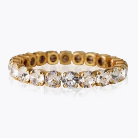 Caroline Svedbom Gia Studded Gold Bracelet - Crystal