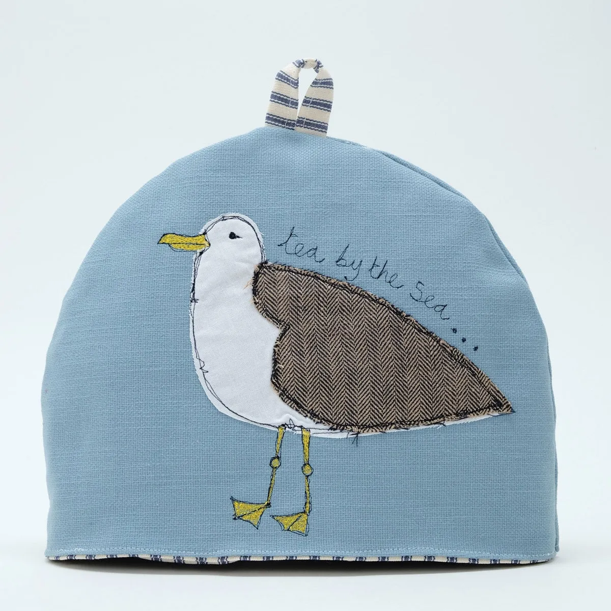 cheeky seagull small tea cosy