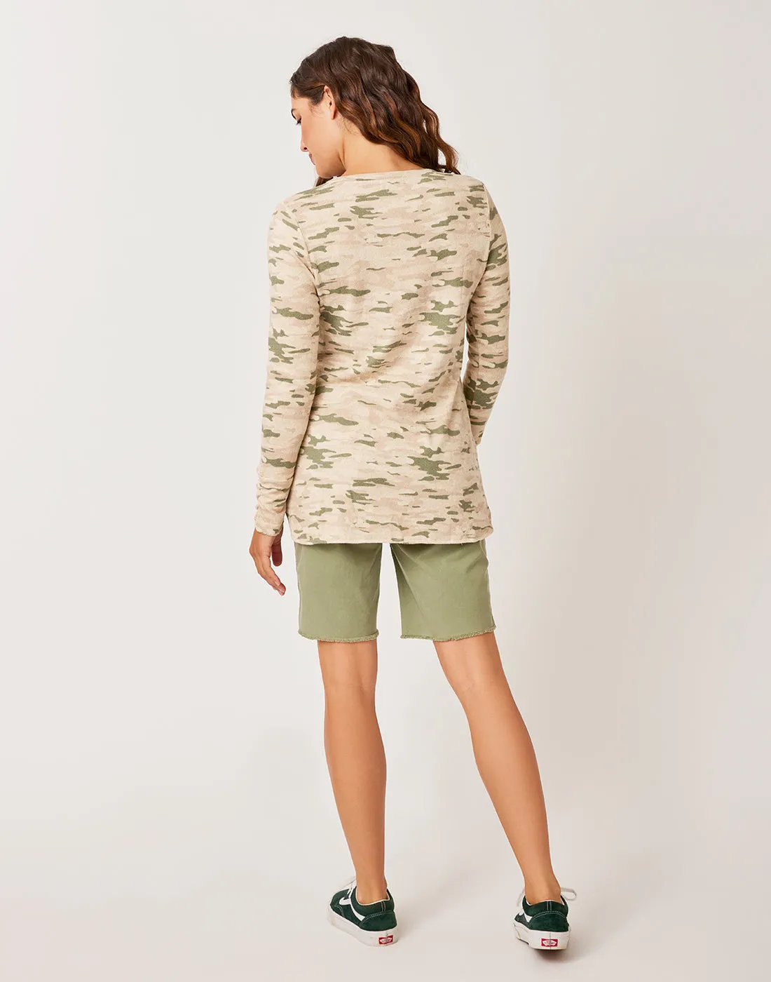 Chelsea Top: Birch Camo - FINAL SALE