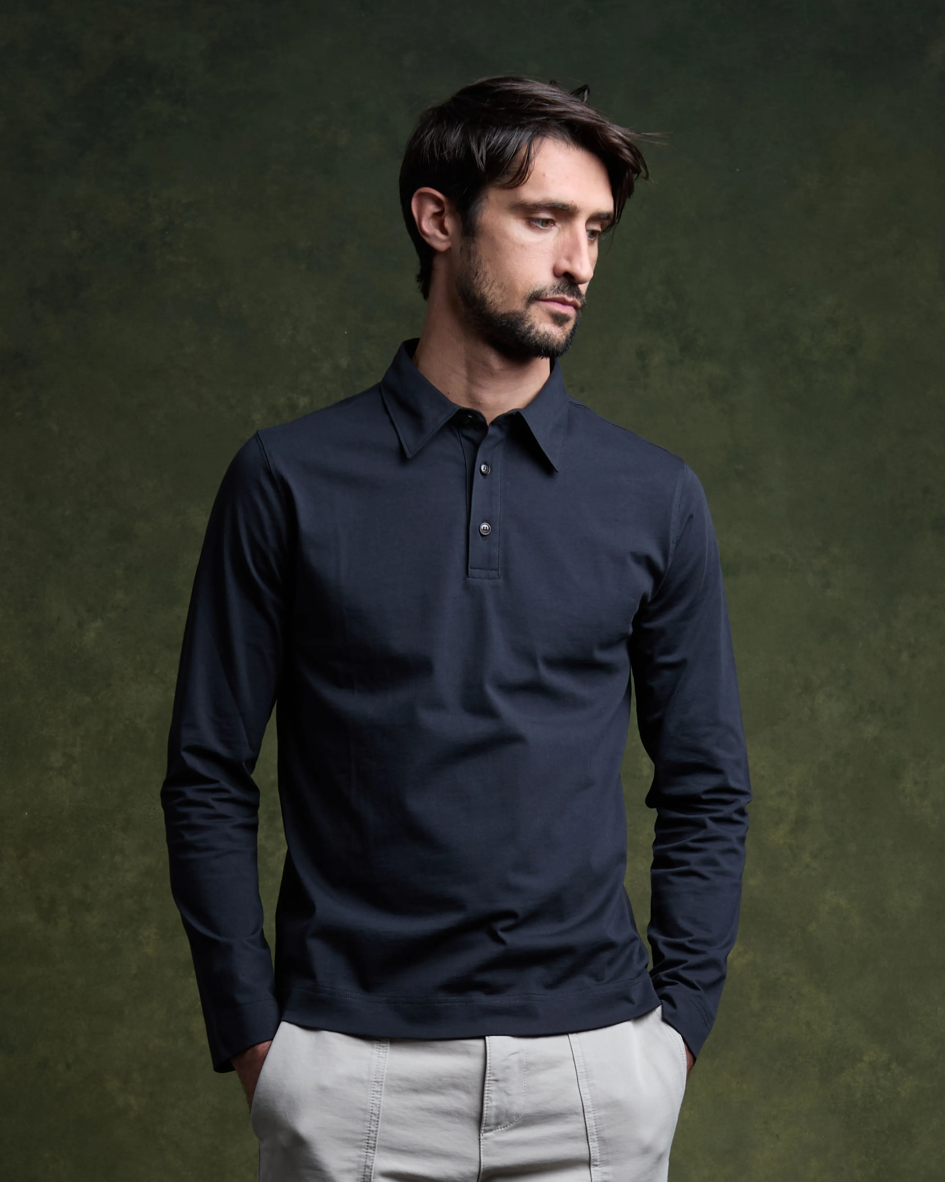 CLUB Polo shirt - Noir Onyx