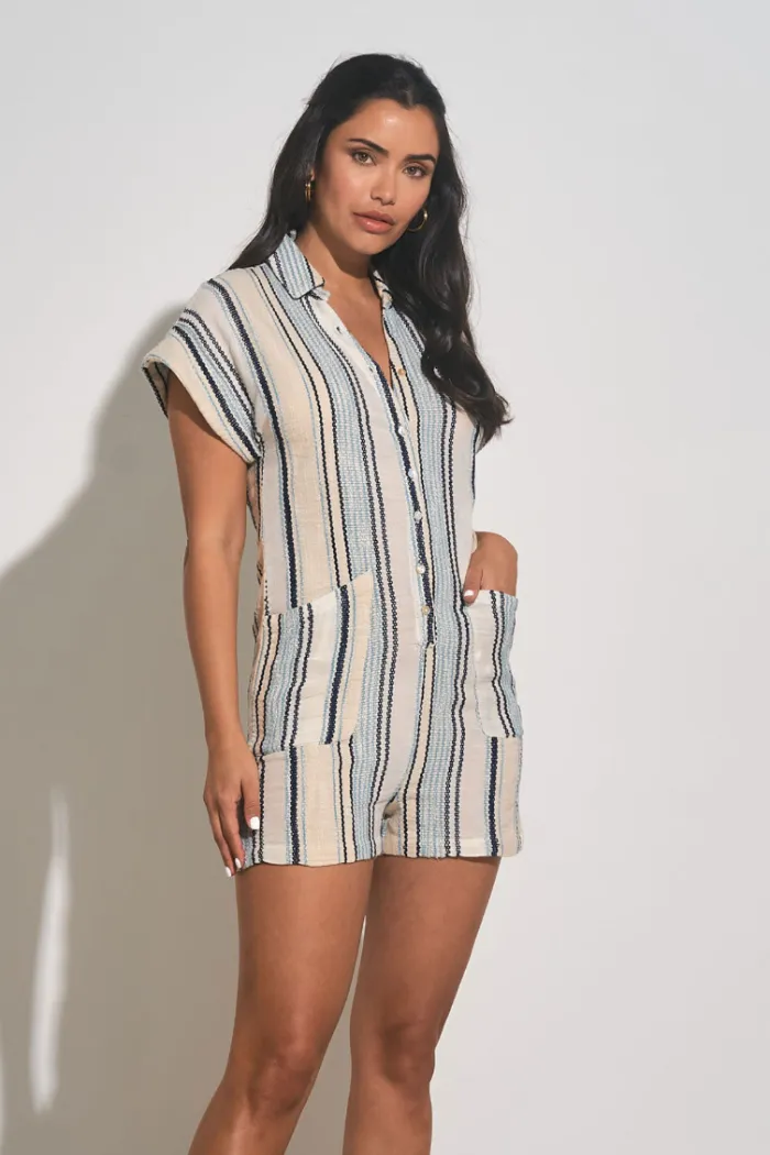 Collared Romper