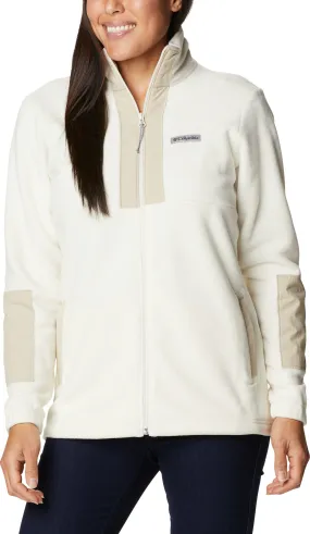 Columbia Women&#x27;s Columbia Lodge Fleece Fullzip Shirt Chalk/Ancient Fossil | Buy Columbia Women&#x27;s Columbia Lodge Fleece Fullzip Shirt Chalk/Ancient Fossil here | Outnorth