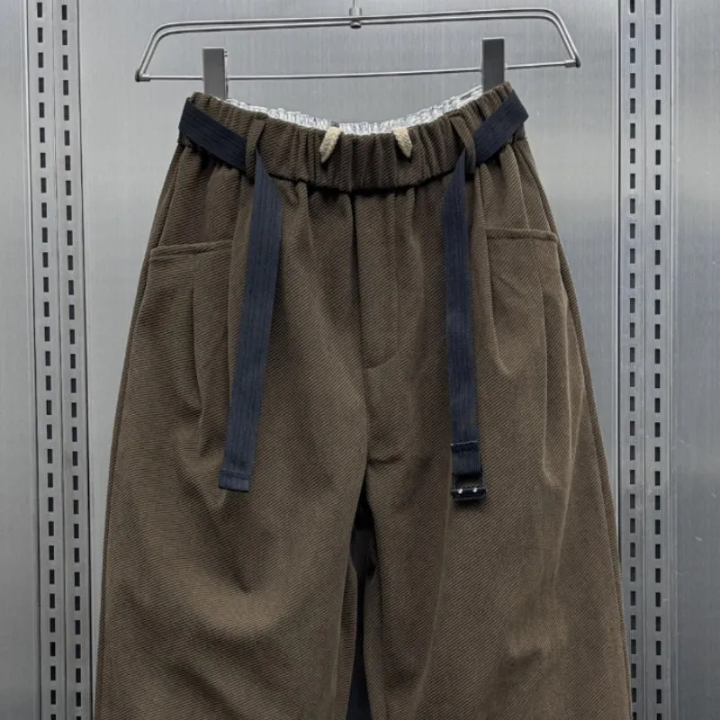 Corduroy Casual Harem Pants