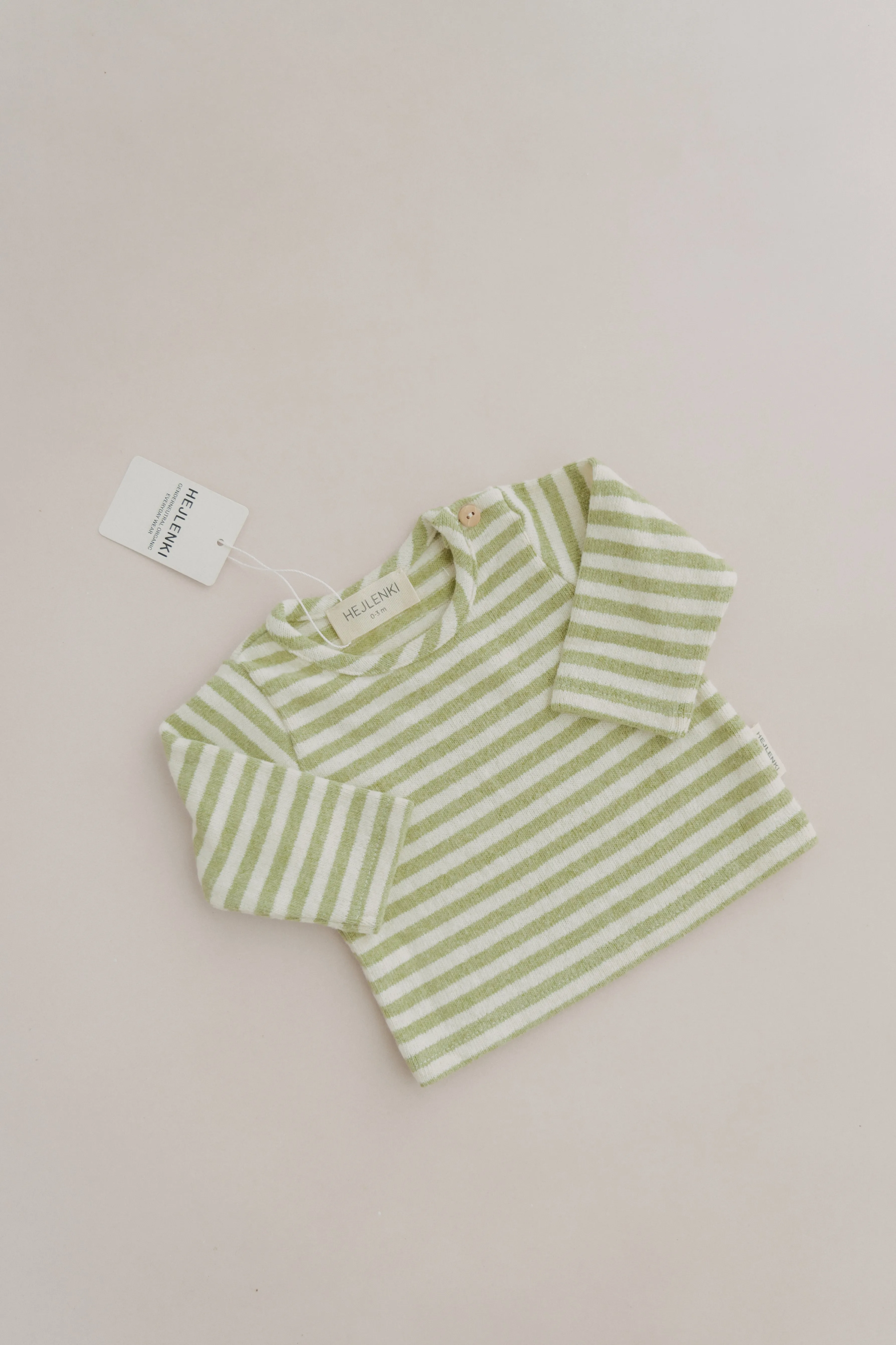 COSY SHIRT PISTACIO STRIPES