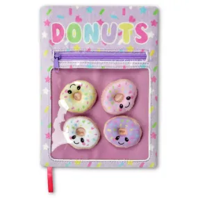 donut plush journal