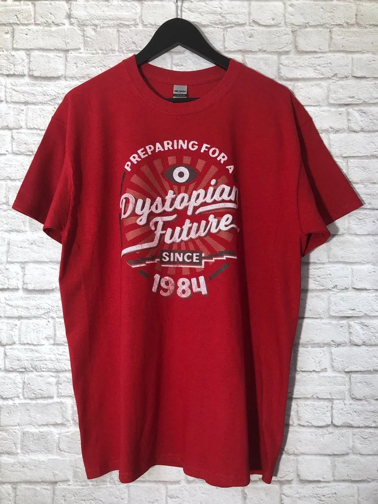 Dystopian Future 1984 Shirt, Funny Orwell Gift Idea, Humorous 2020 Orwellian Lockdown T-Shirt