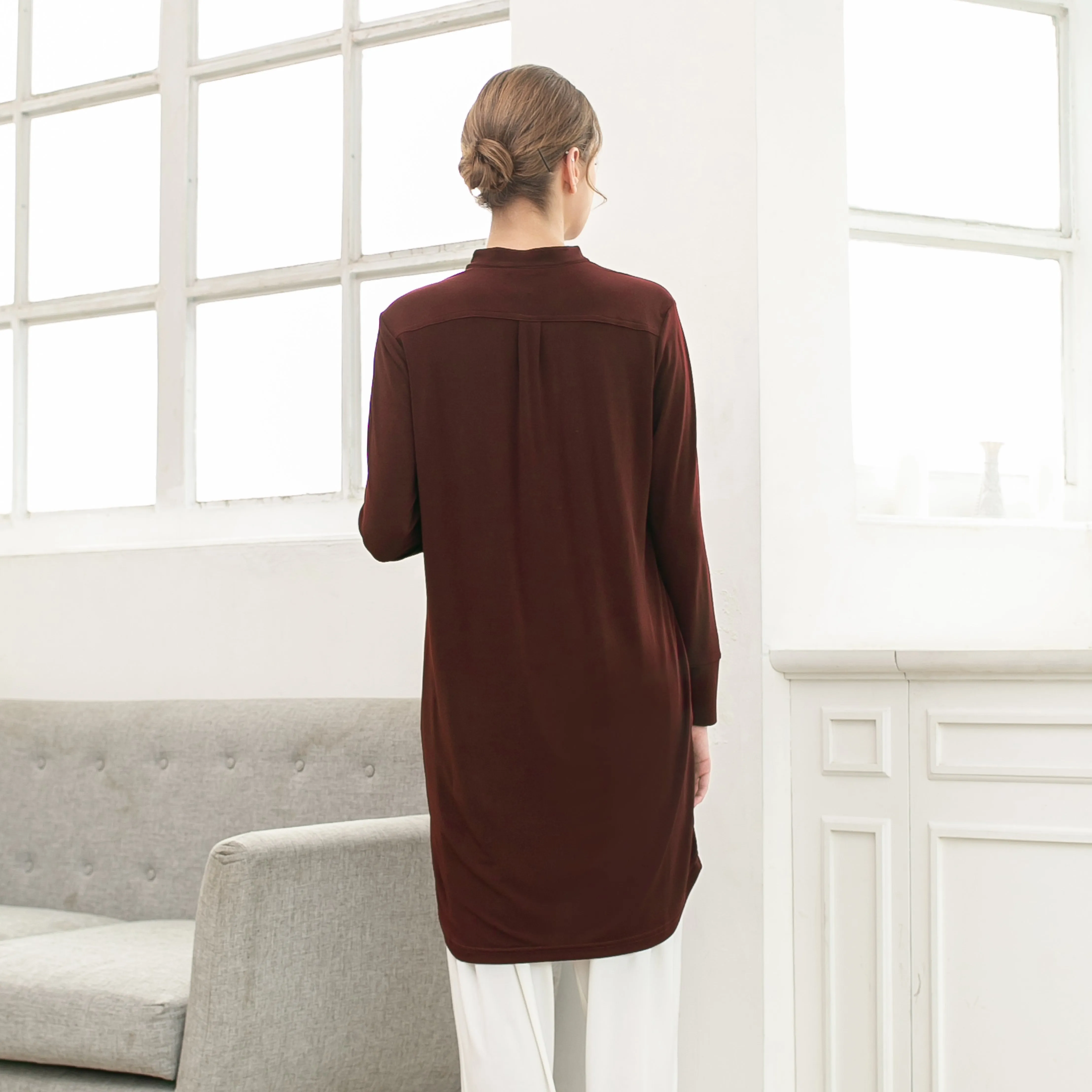 Ellis Tunic - Dark Brown