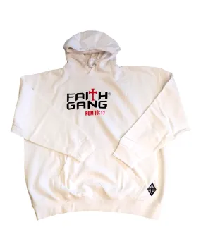 Faith Gang White Original Hoodie