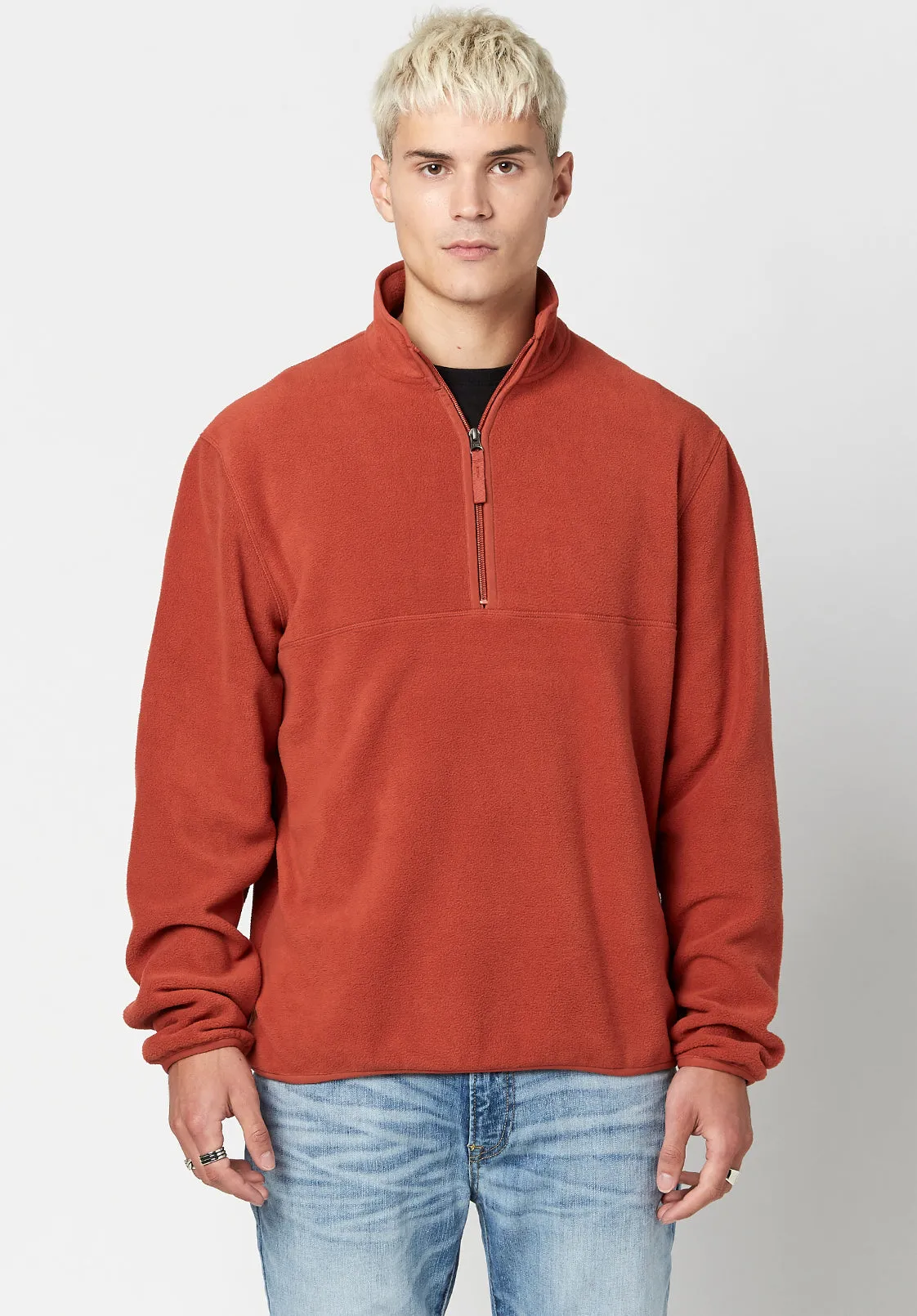 Fiproc Henley Fleece Top - BM23709