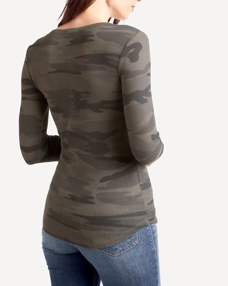 Forever Camo Henley