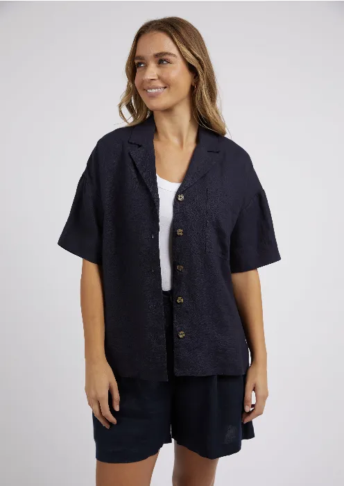 Foxwood Oakleigh Shirt - Dark Sapphire