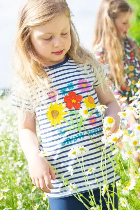 Frugi Elise Applique T-Shirt