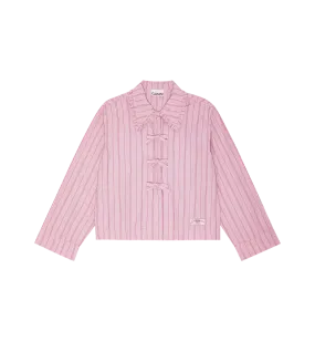 GANNI Stripe Pyjama Shirt