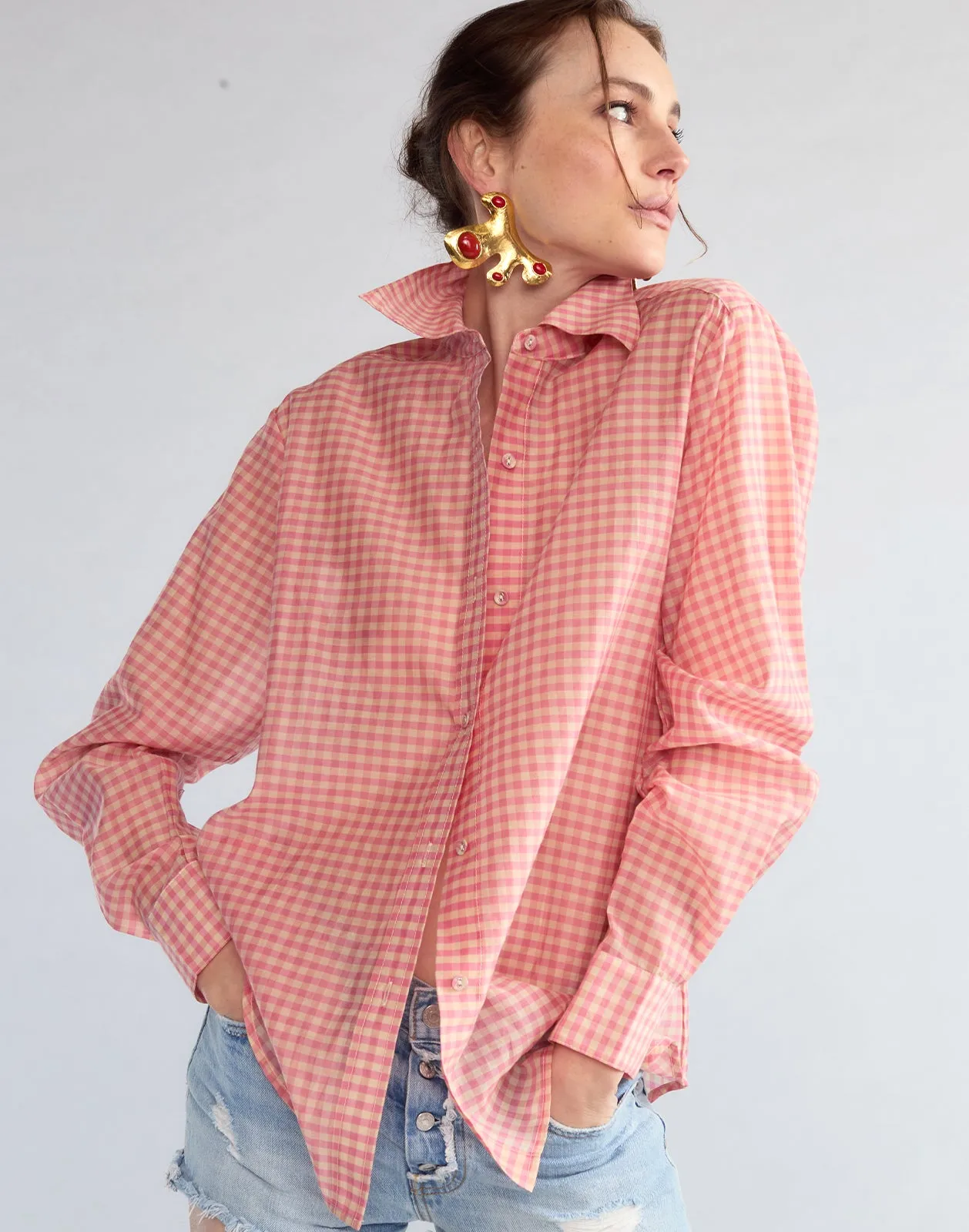 Geneva Silk Cotton Shirt