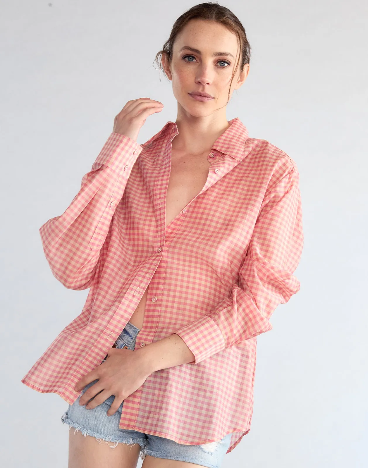 Geneva Silk Cotton Shirt