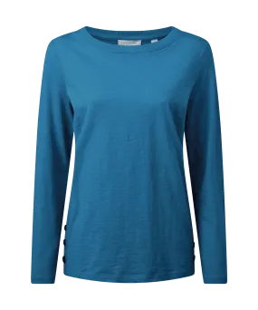 Guernsey Scoop Top - Mykonos Blue