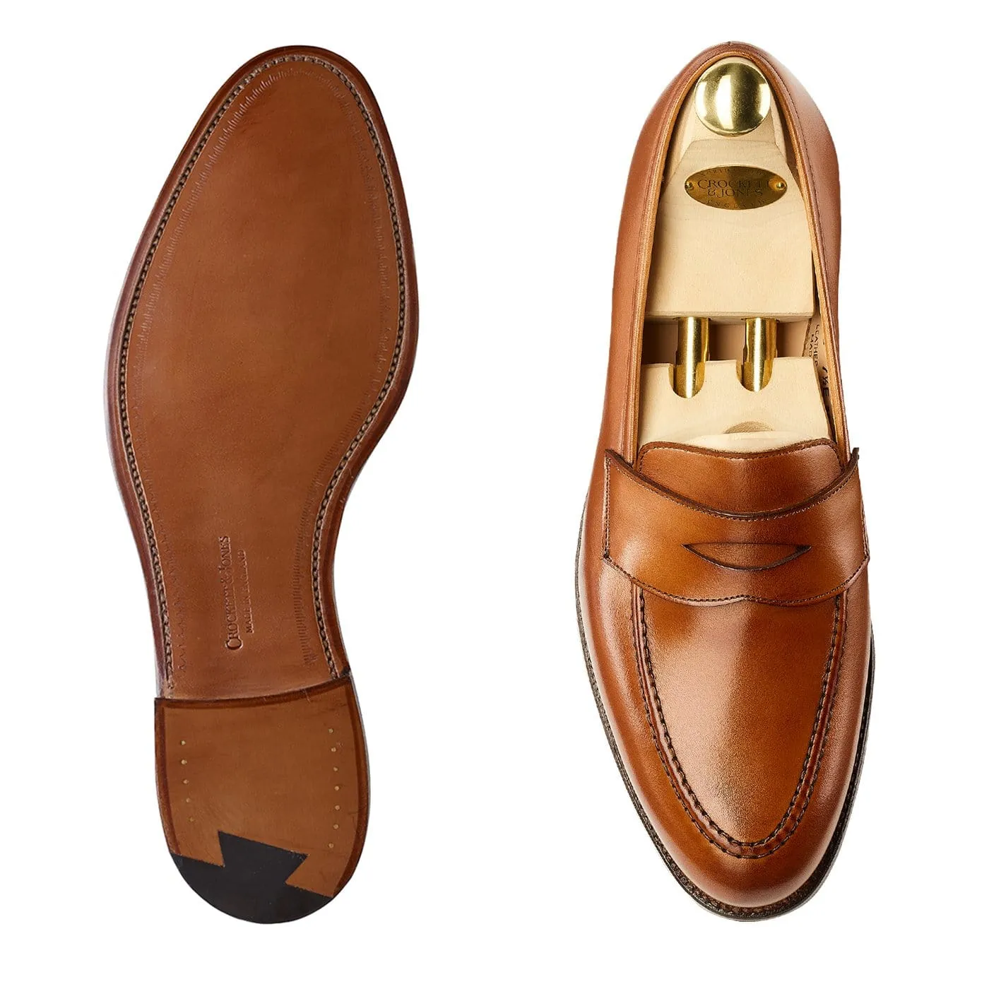 Henley 2 Tan Burnished Calf