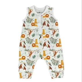 HENLEY ROMPER - WATERCOLOUR JUNGLE