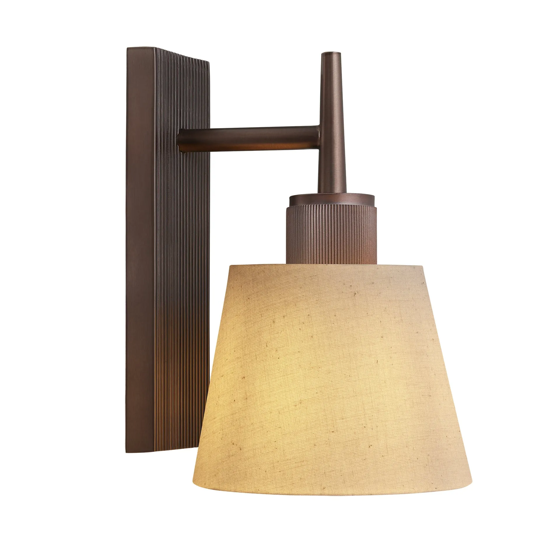 Henley Wall Light - Natural Cotton Shade