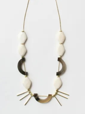 Henri Necklace - Horn