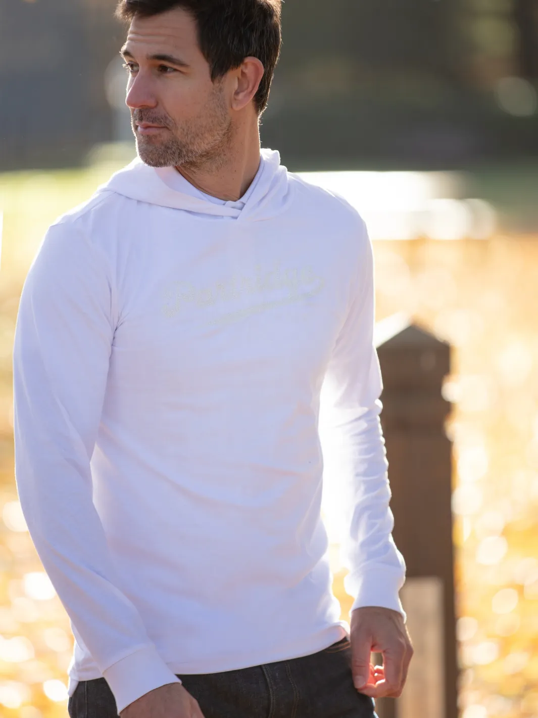 Hooded Sweatshirt - White