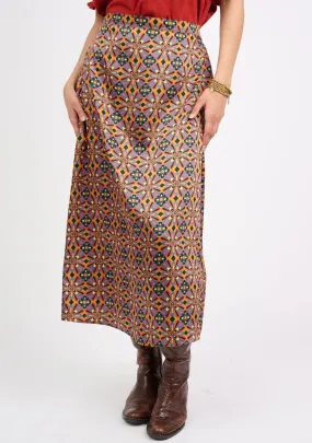 Ivy Jane/ Uncle Frank Midi Print Skirt