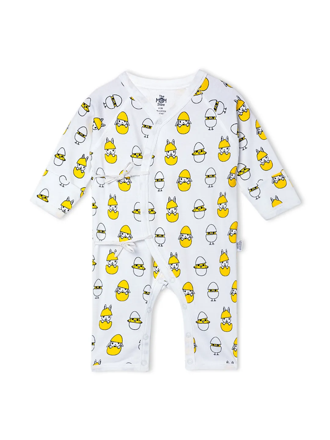 Jabla Style Infant Romper Combo of 2-Play with Penguin-Cute like a Chicken