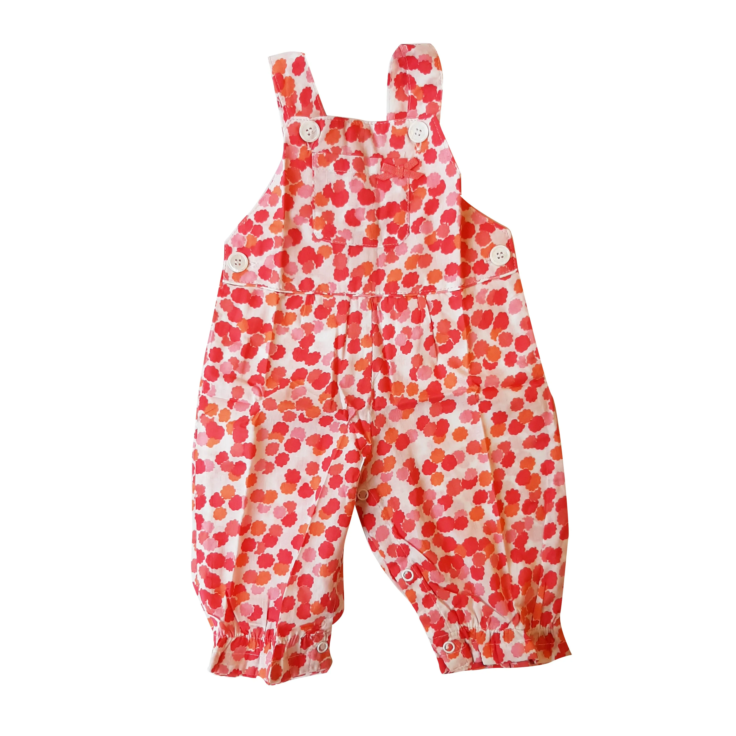 Jardinera Overall Babycottons Drops Pop Estampado