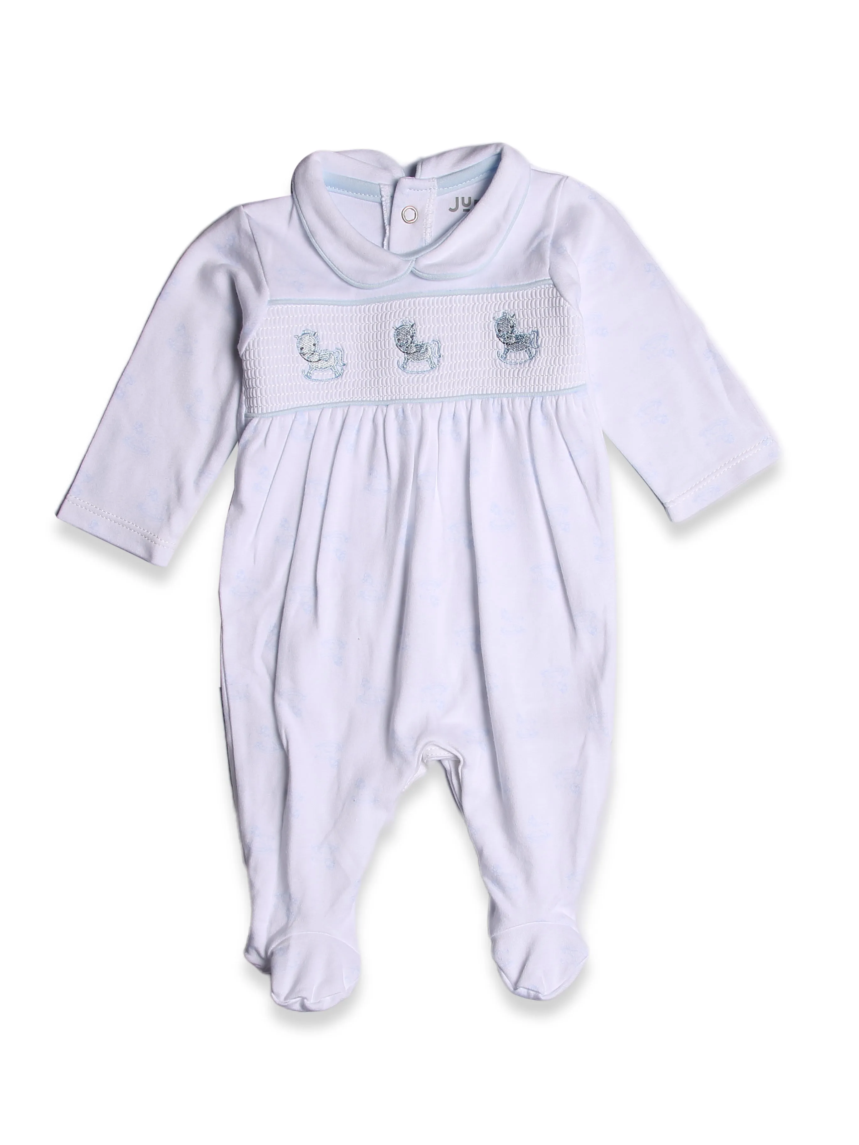 Junior Girls L/S Cotton Romper #06 (S-23)